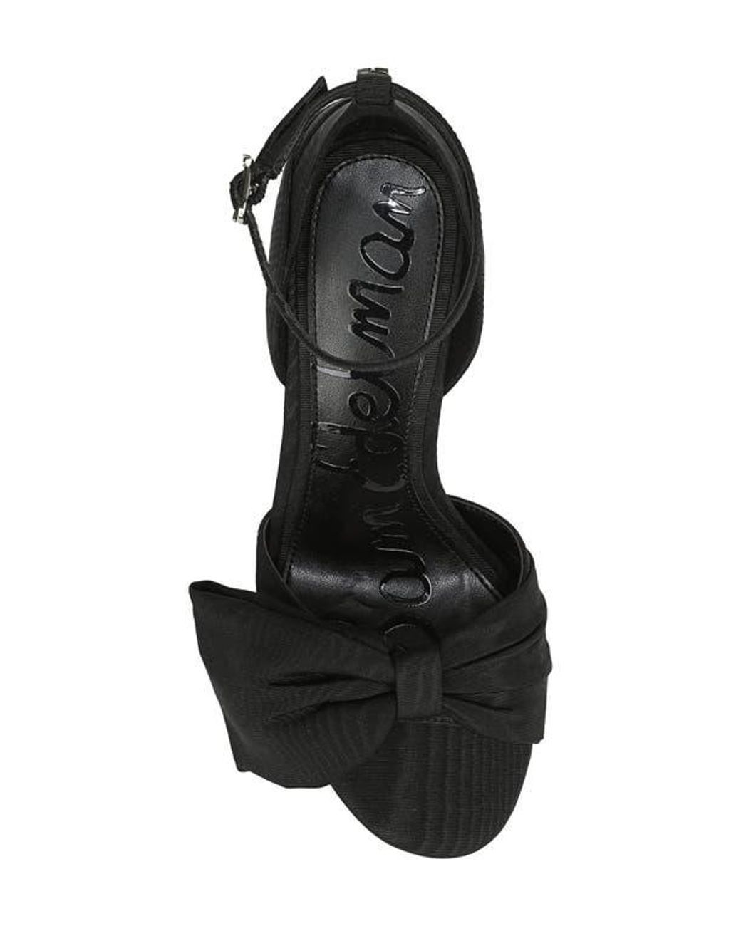 Sam Edelman Black Ida Ankle Strap Sandal