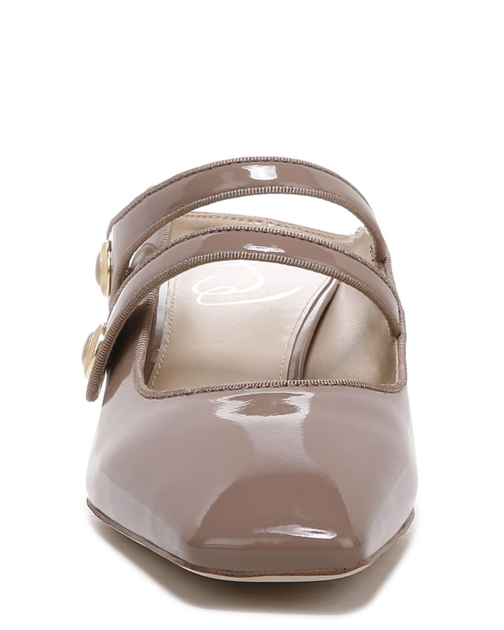 Sam Edelman Mckenna Mary Jane Mule in Gray Lyst