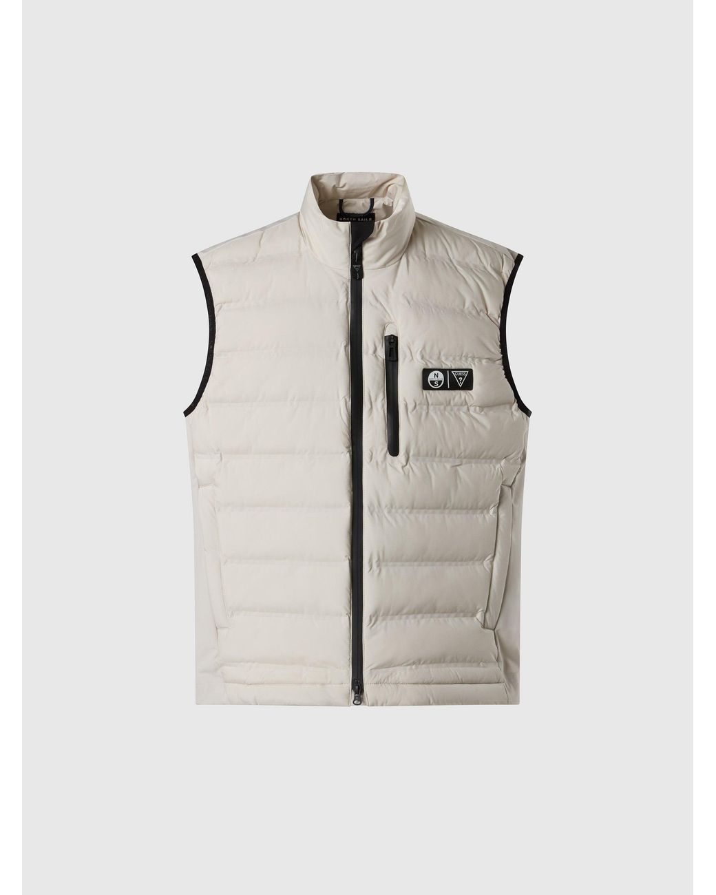 Chaleco Guess X North Sails de hombre de color Natural