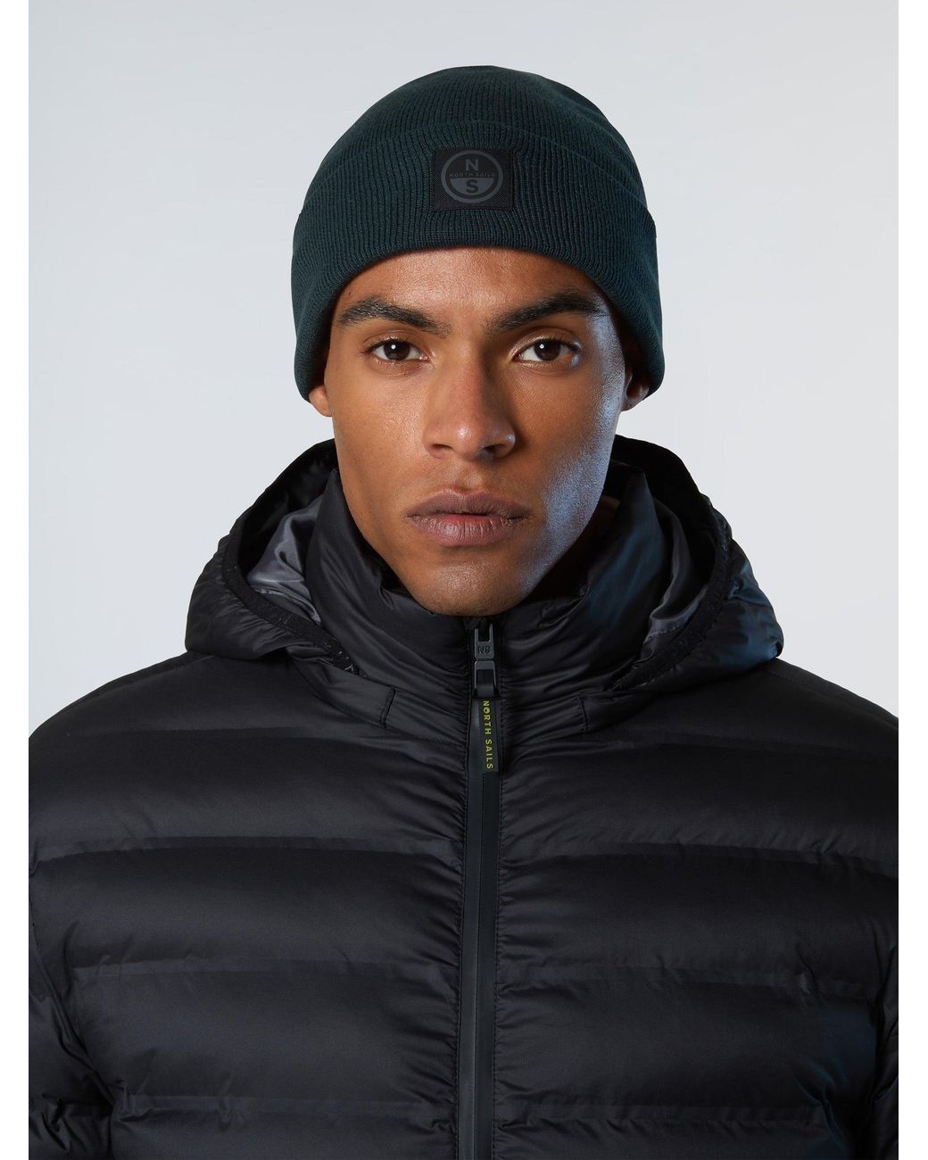 North Sails Mütze Mit North Tech-Aufnäher in Black für Herren