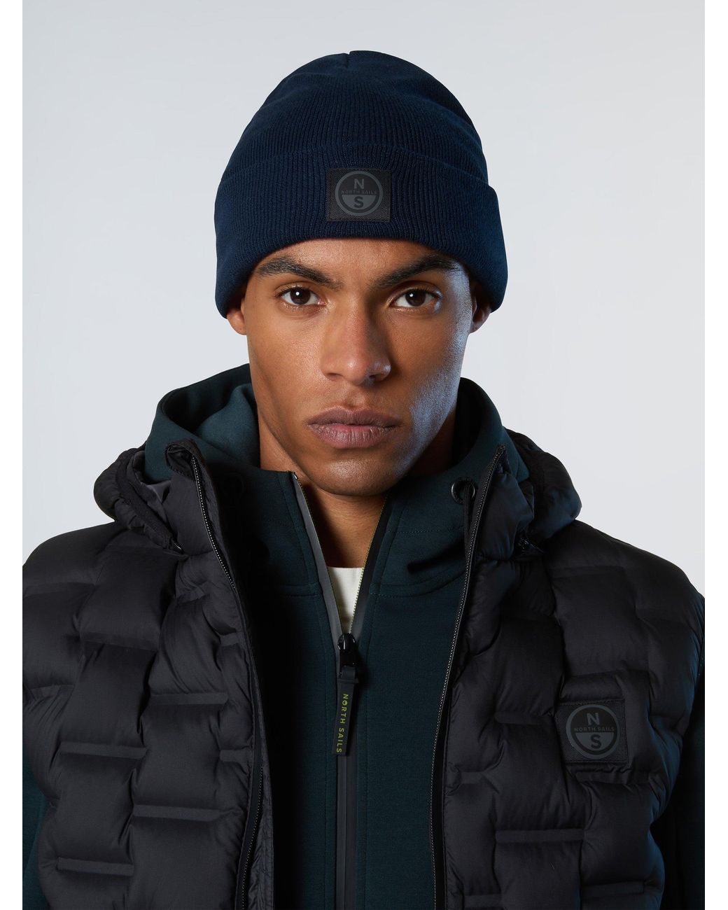 North Sails Mütze Mit North Tech-Aufnäher in Black für Herren
