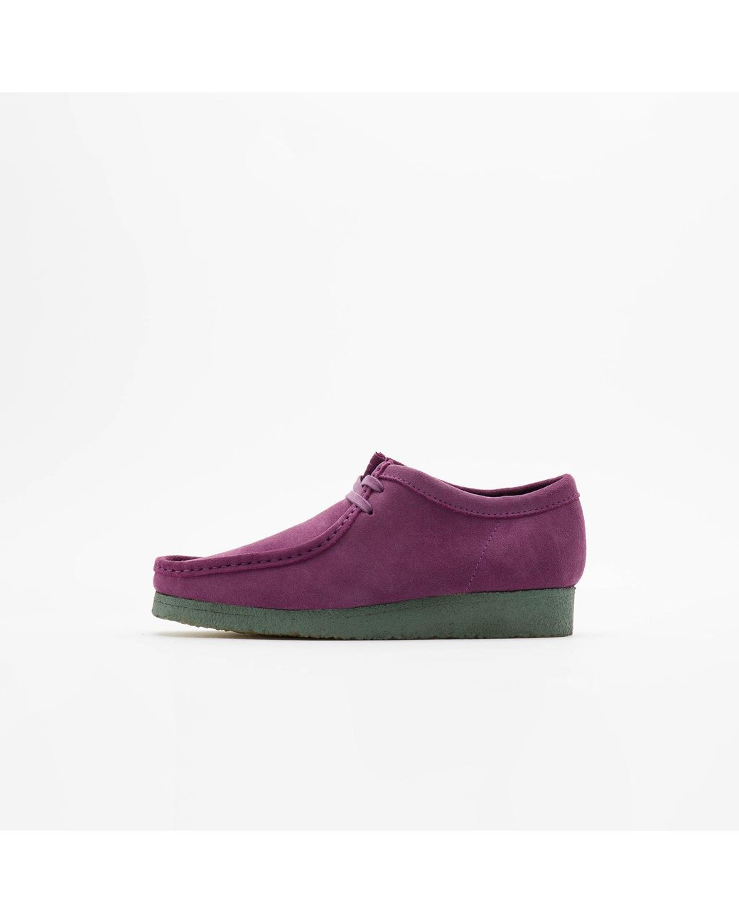 Clarks Wallabee Shoe in Purple for Men 