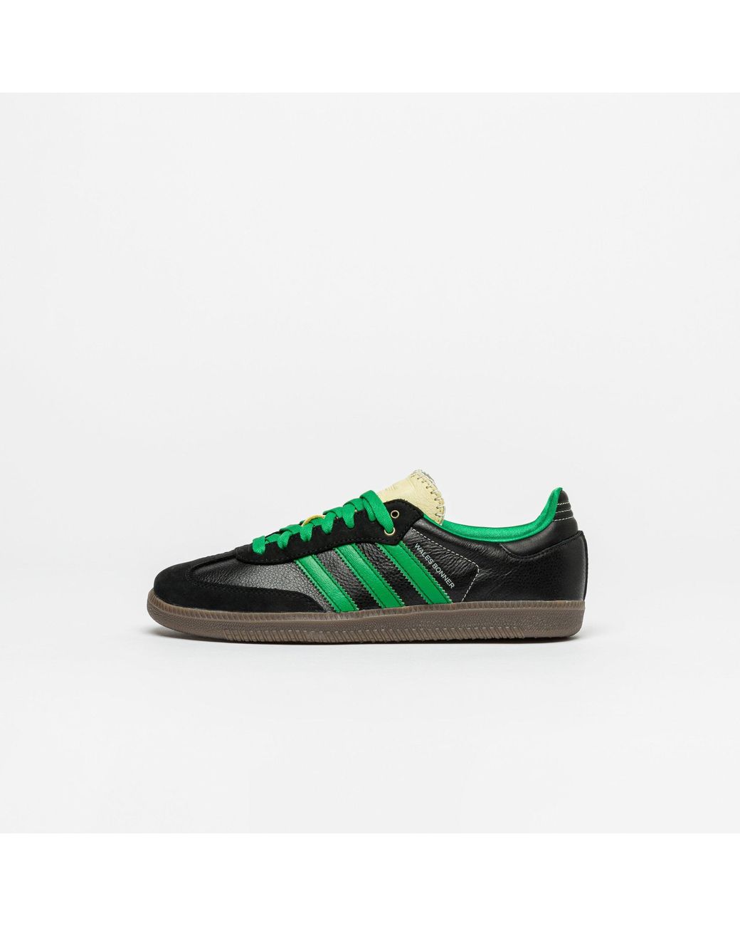 wales bonner x samba black green