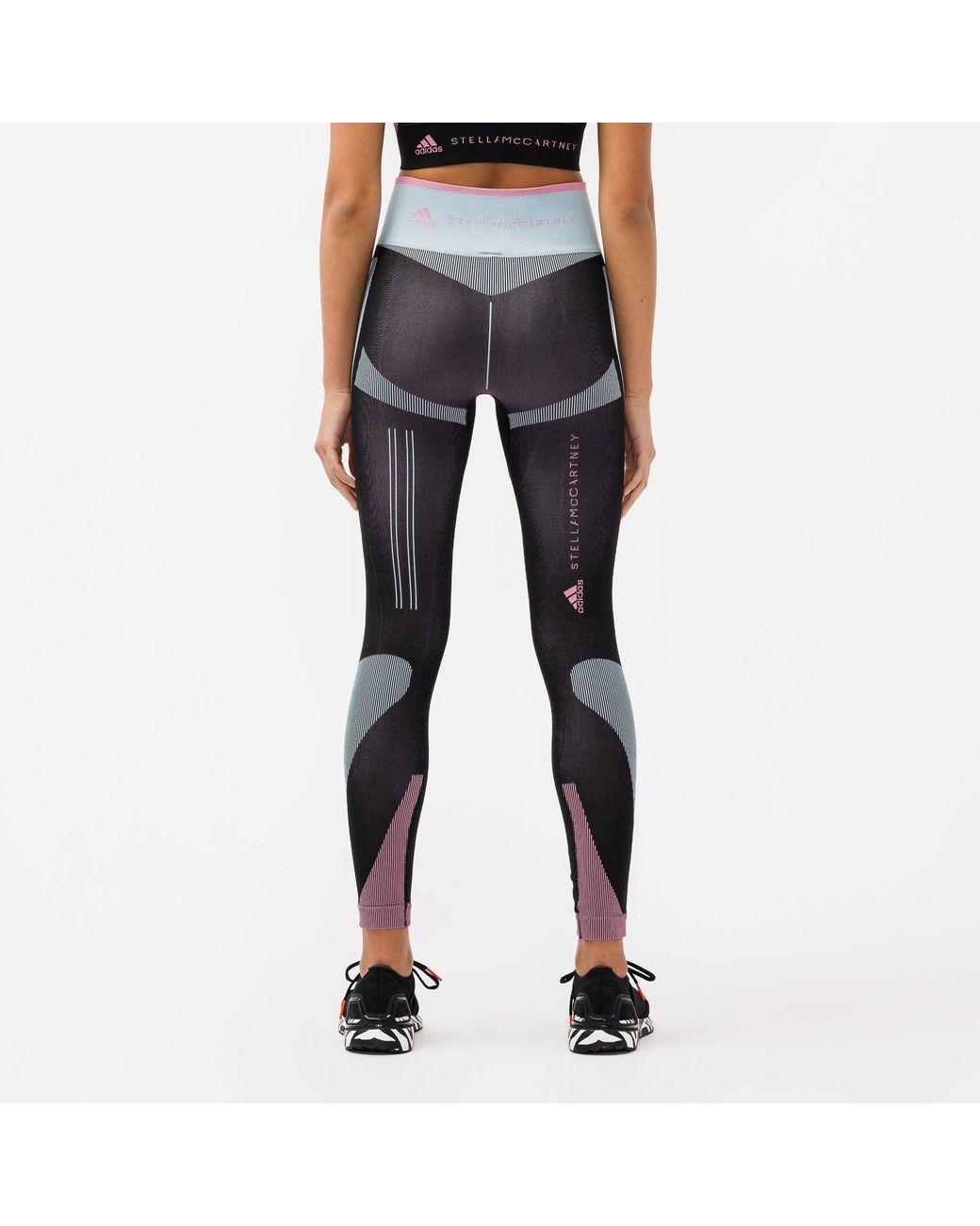 adidas Synthetic By Stella Mccartney True Strength Yoga Seamless Tights in  Blue | Lyst