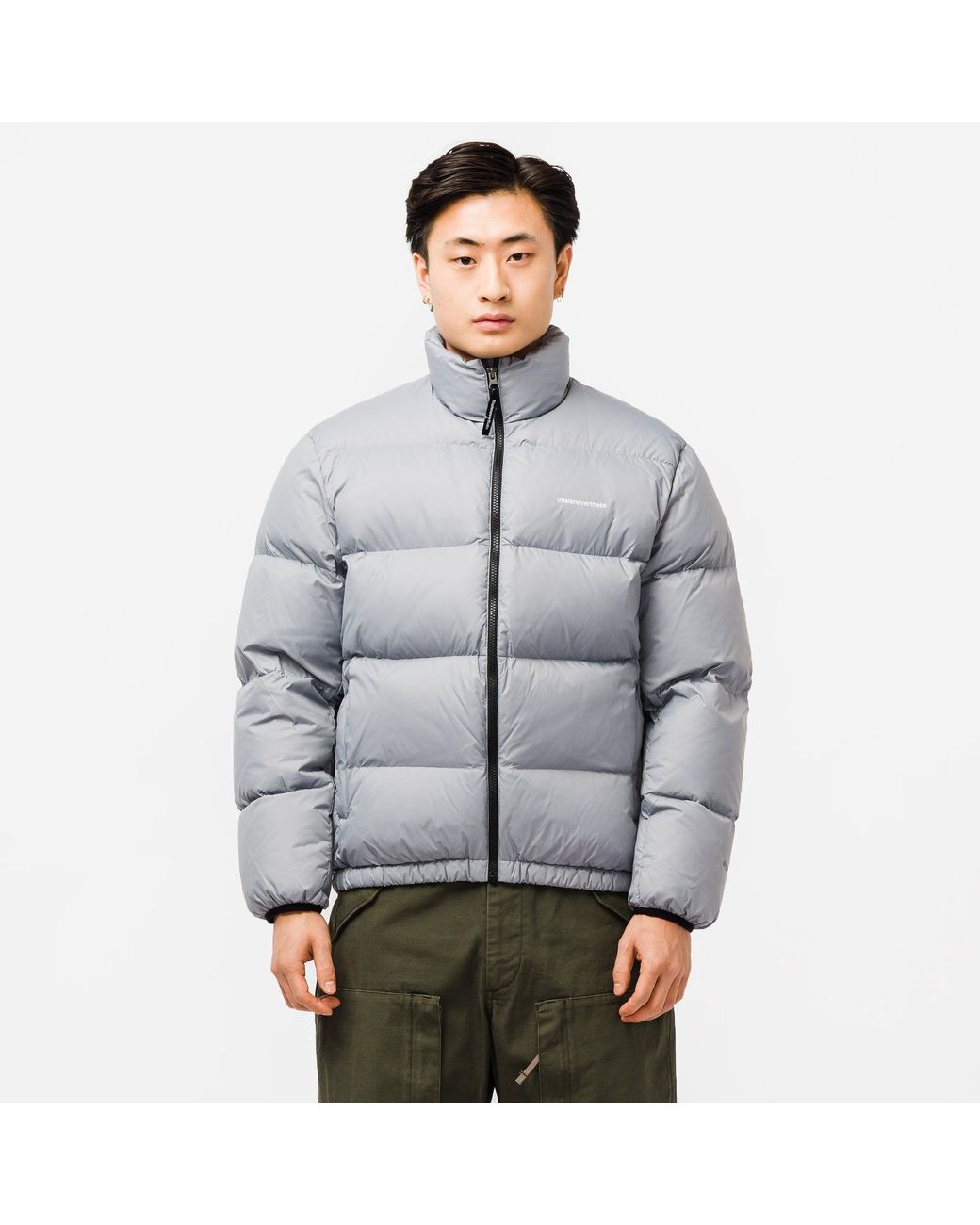 thisisneverthat Synthetic Pertex® T Down Jacket in Grey (Gray) for 