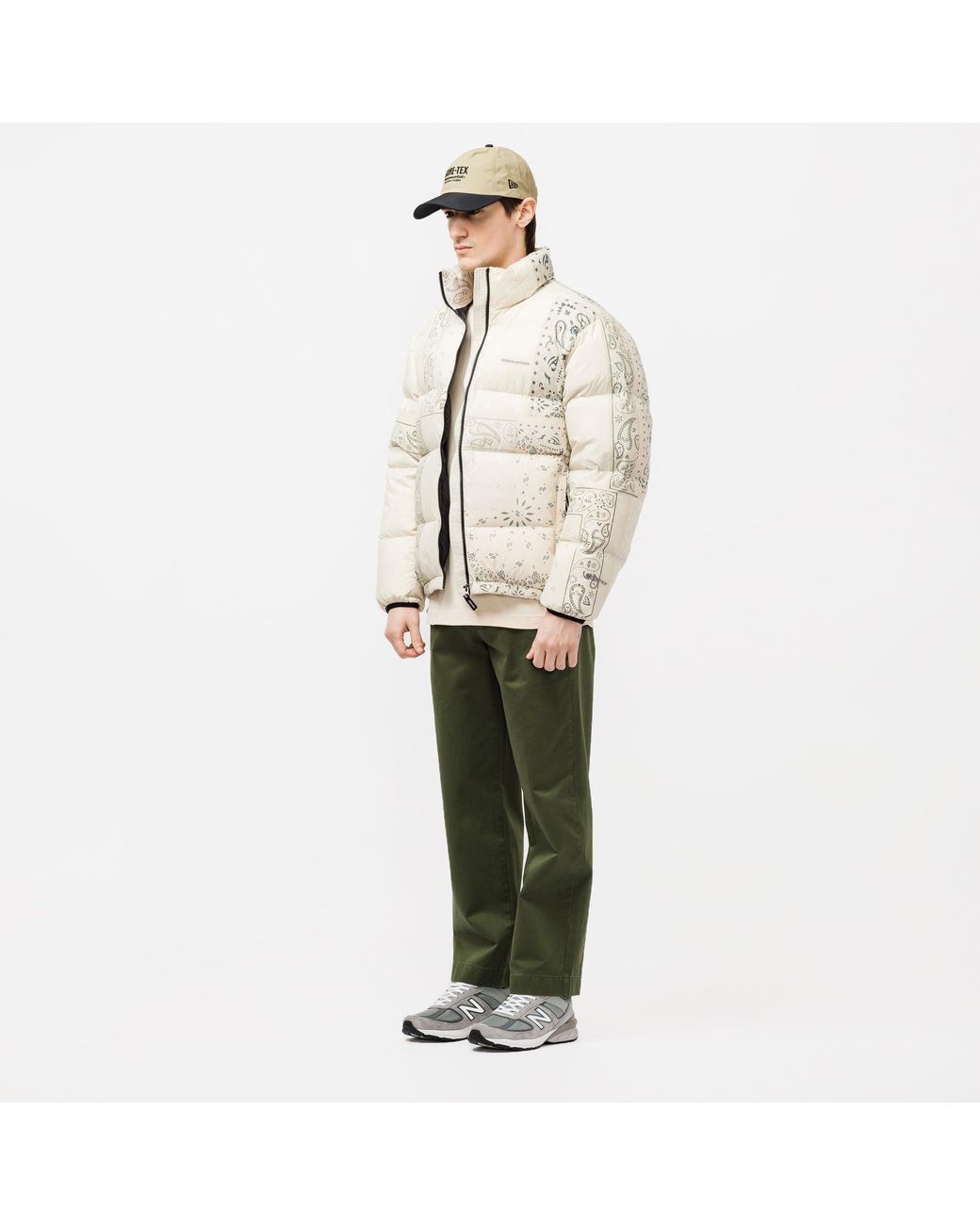 thisisneverthat Synthetic Pertex® T Down Jacket in Natural for Men 