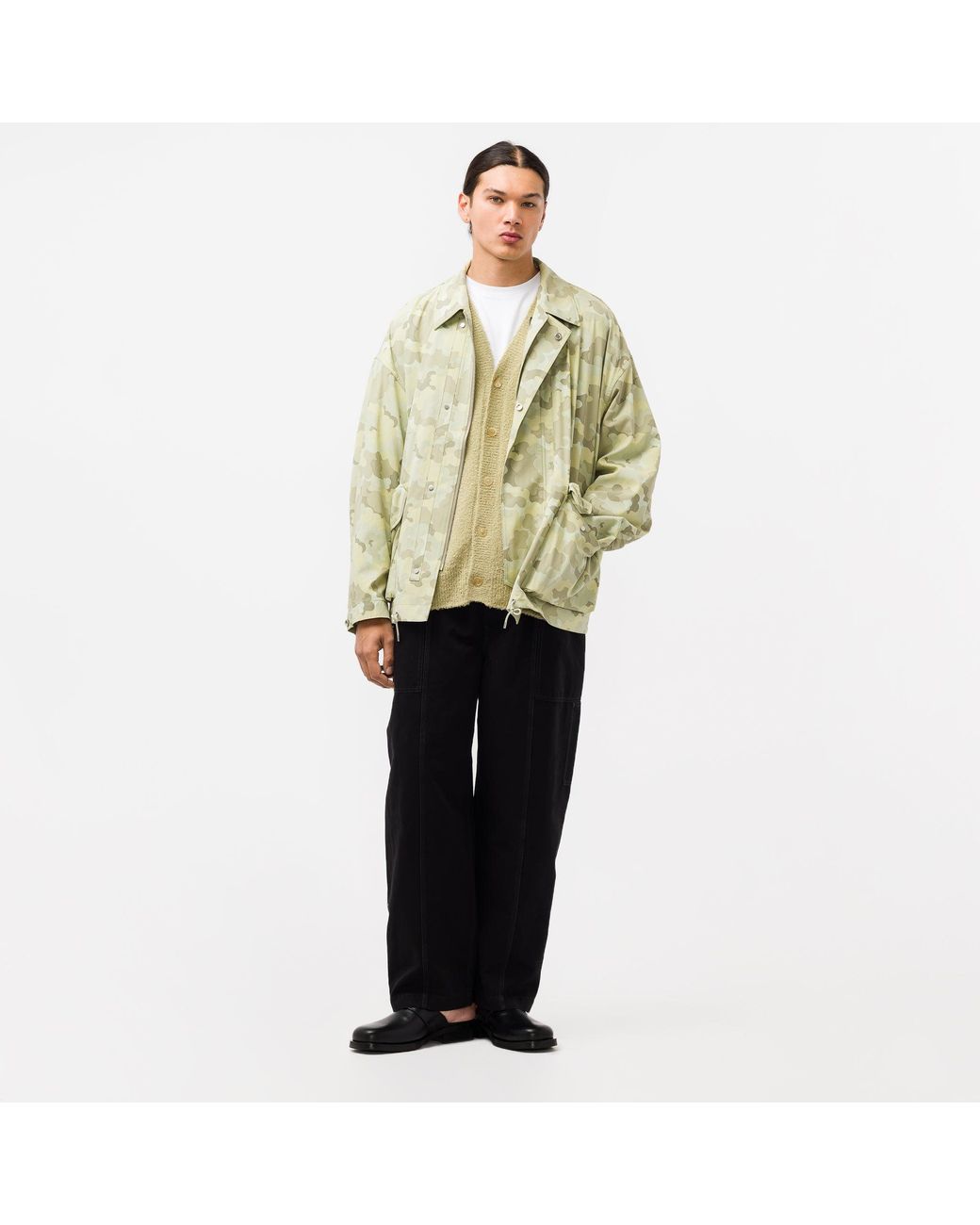 WASHED FINX CAMOUFLAGE TWILL GABRDINE www.facillogistica.com.br