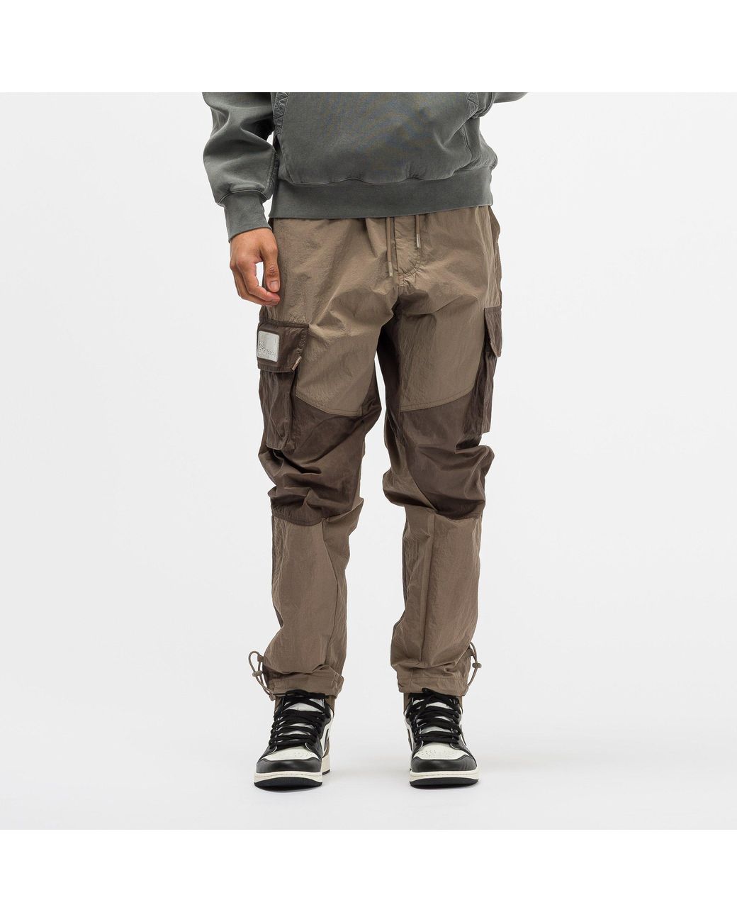 Nike Synthetic 23 Engineered Cargo Pants in Olive Grey (Gray) for Men - Lyst