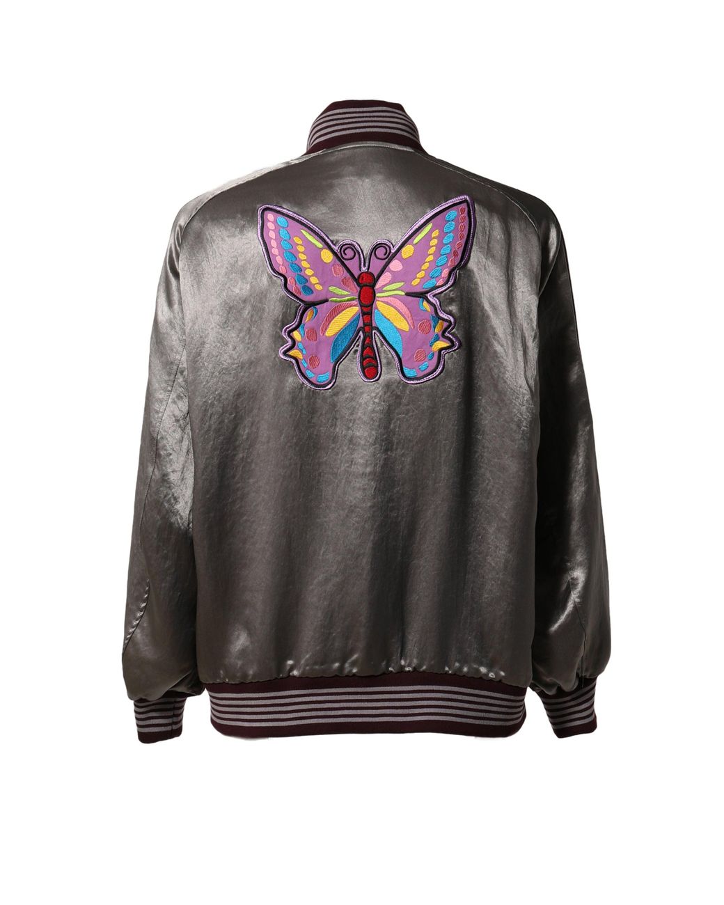 Needles Award Jacket - Acetate Sateen in Black | Lyst