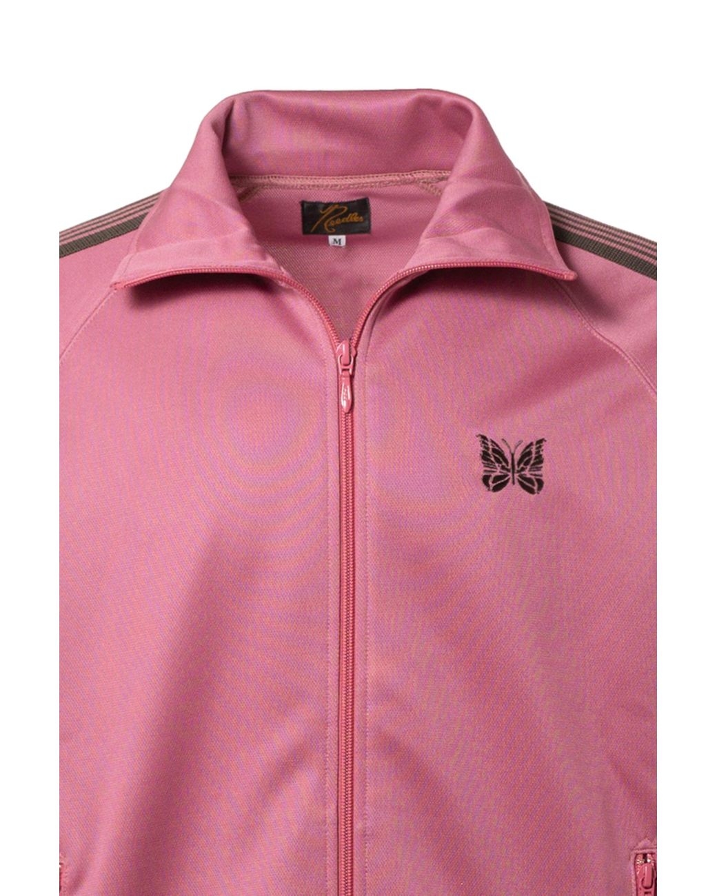 Needles Track Jacket - Poly Smooth in Pink | Lyst