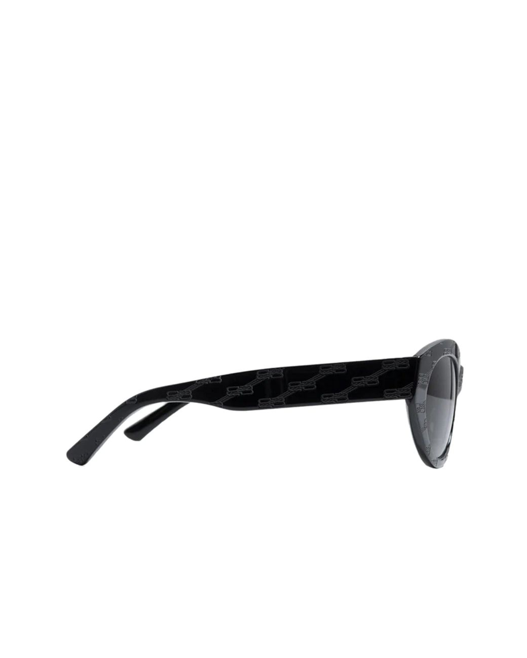 Balenciaga Bb Monogram Round Sunglasses In Neutral