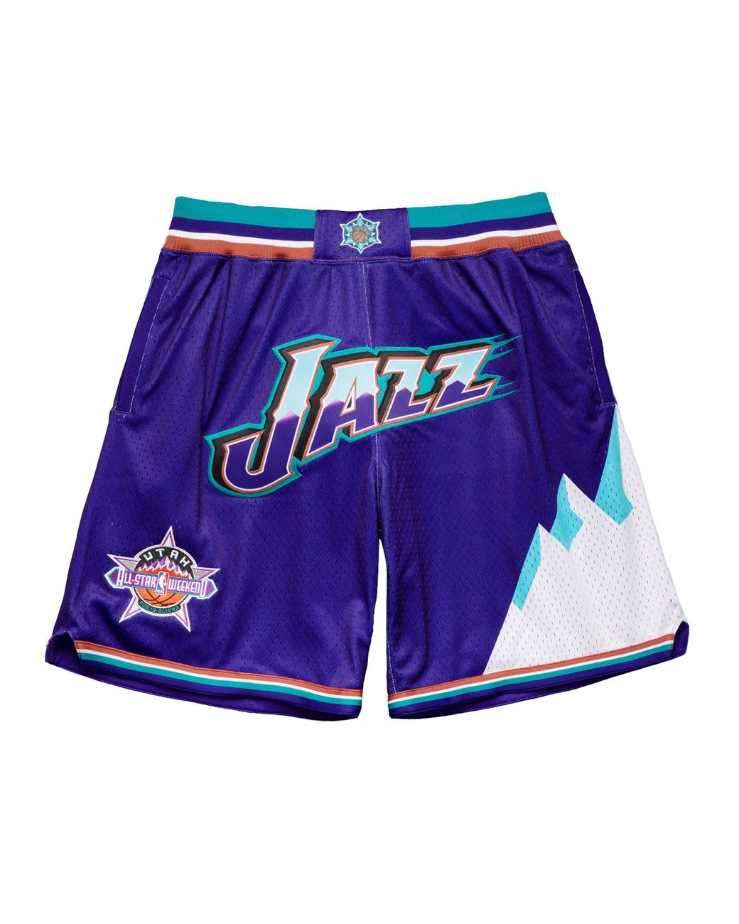 utah jazz short shorts