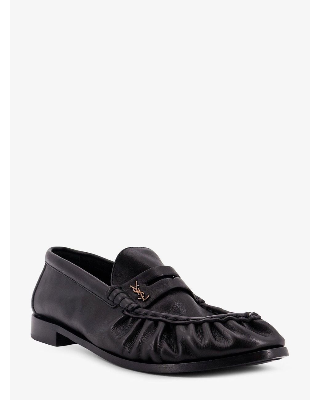 Saint Laurent White Le Loafer Leather Loafer for men