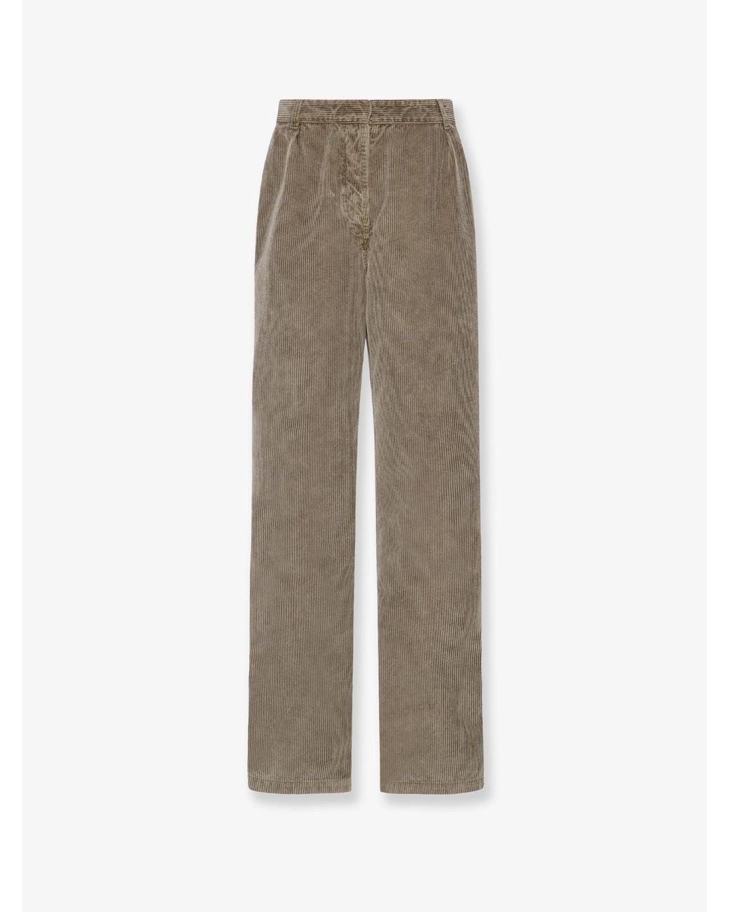 The Row Natural Adler Corduroy Trousers