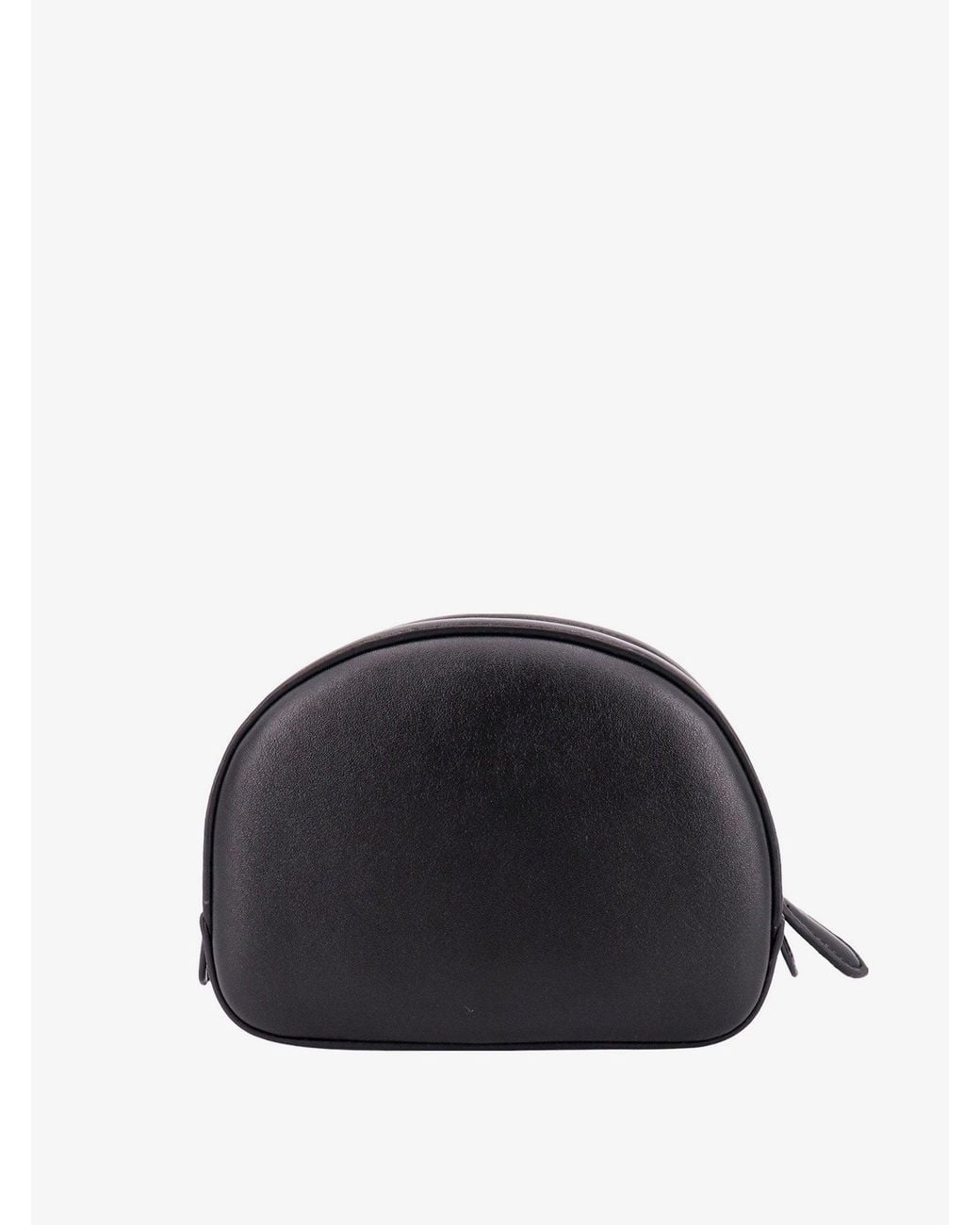 Stella McCartney Black Logo Wash Bag Polyurethane Make Up