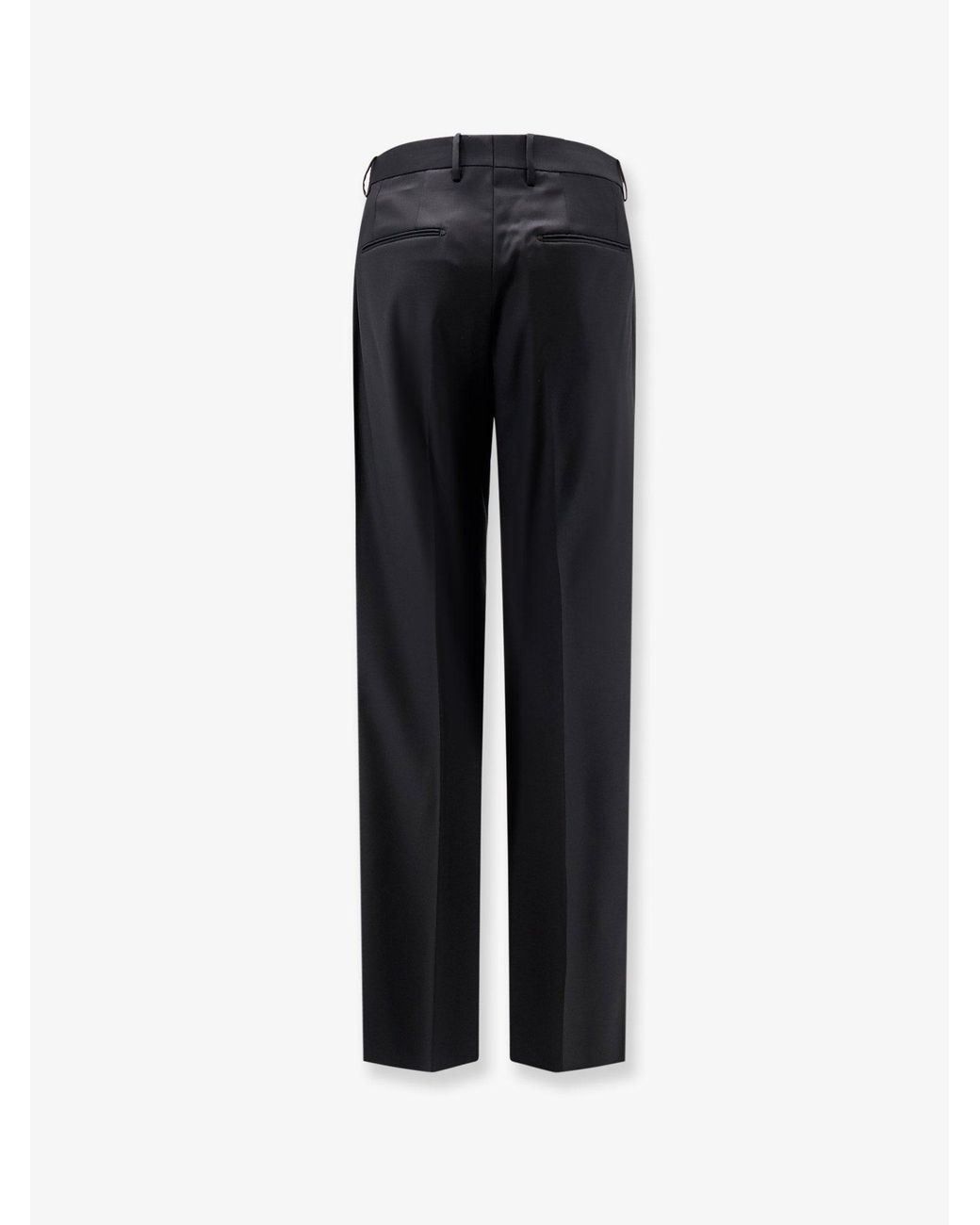 Tagliatore Blue Virgin Wool Trousers for men