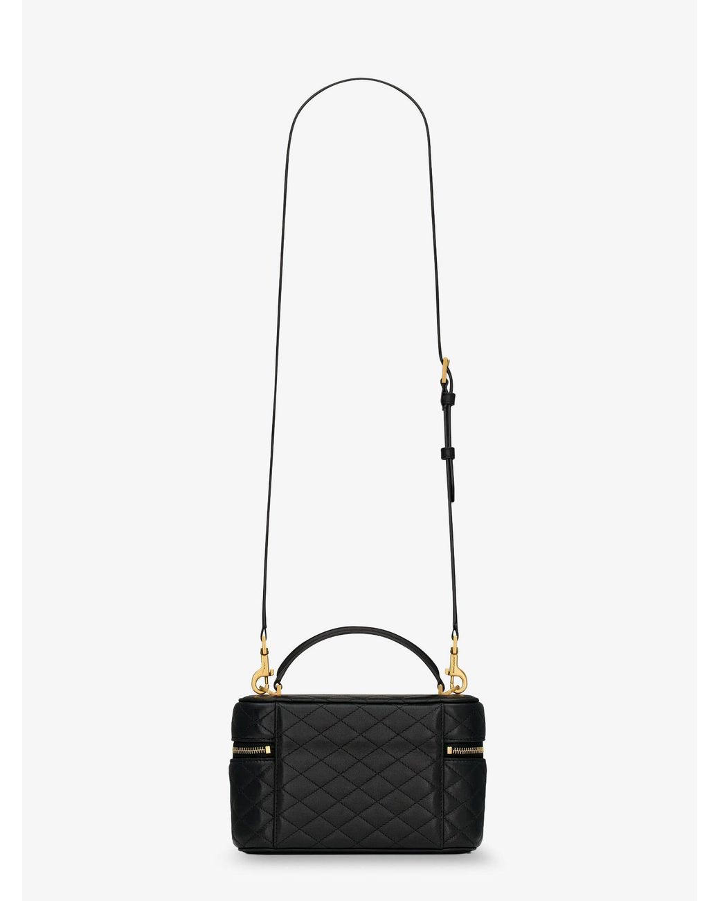 Saint Laurent White Gaby Vanity Bag