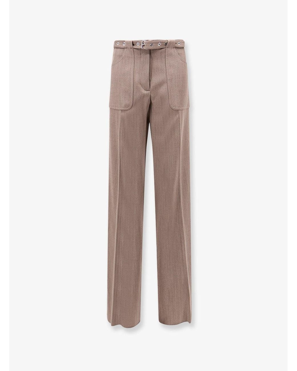 Seafarer Natural Trieste Wool Blend Trousers