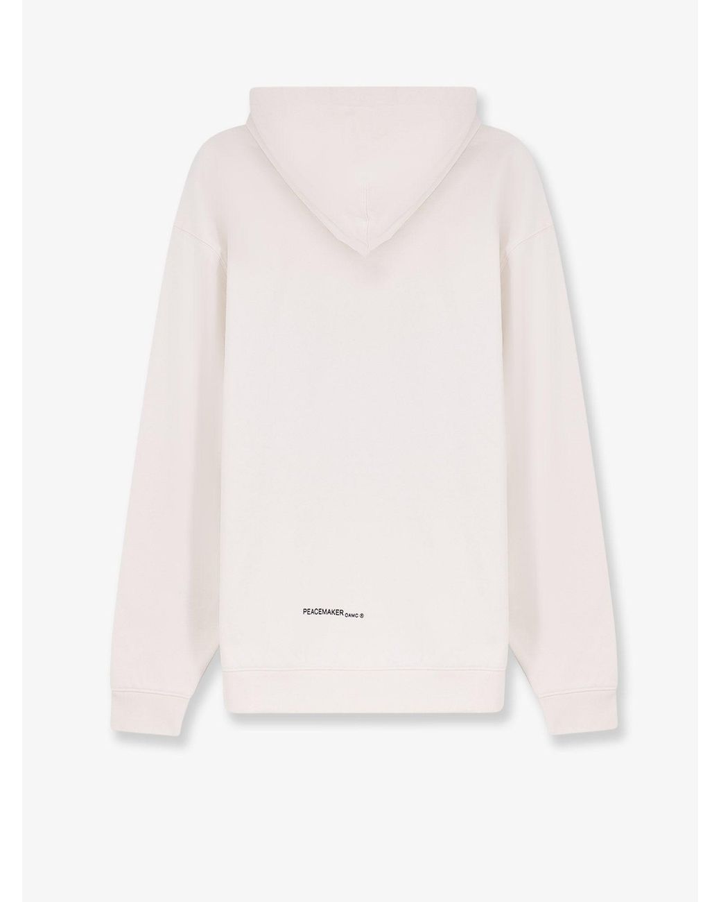 Oamc Peacemaker Natural Cotton Sweatshirt for men