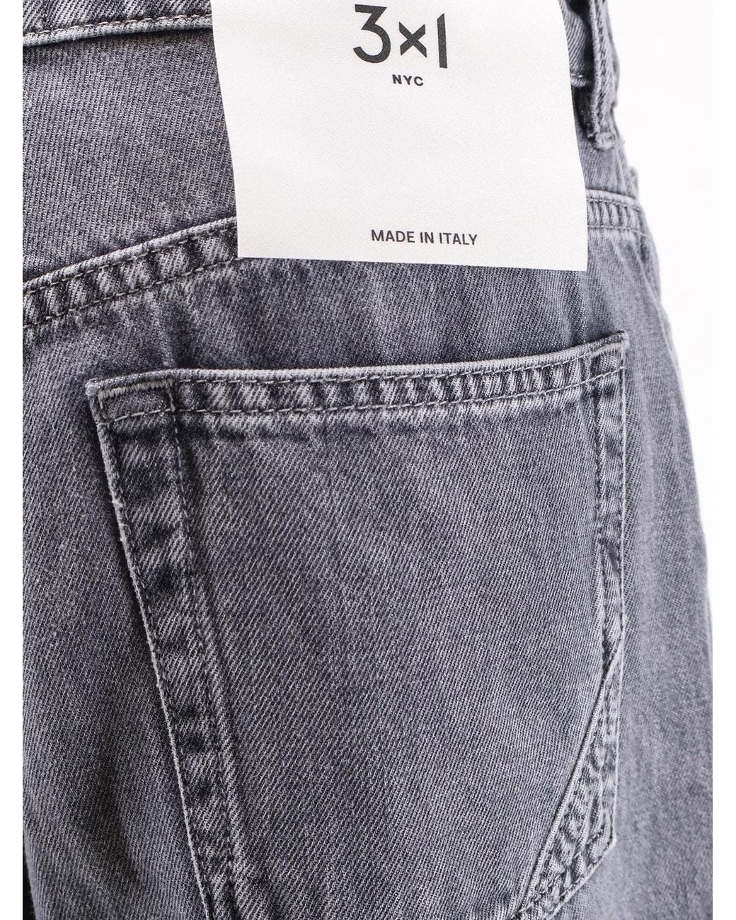 3x1 Blue The Kat Cotton And Lyocell Jeans