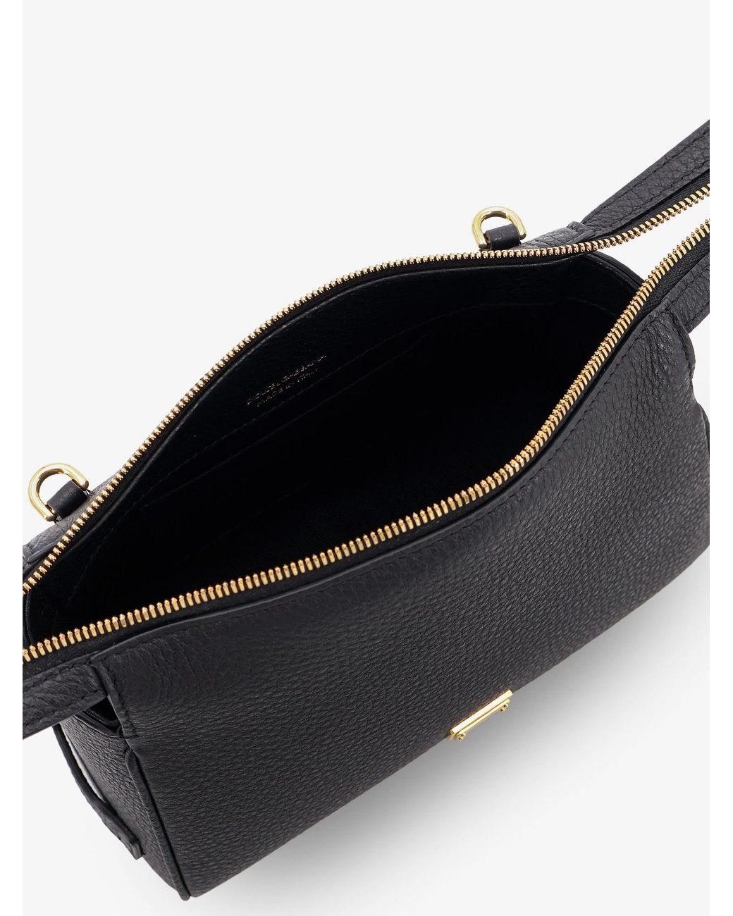 Dolce & Gabbana Black Vittoria Leather Handbag