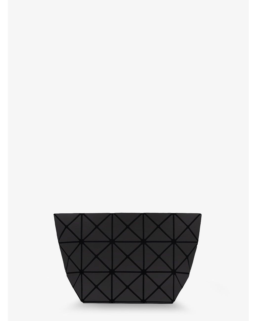 Issey Miyake White Prism Pvc Pouch