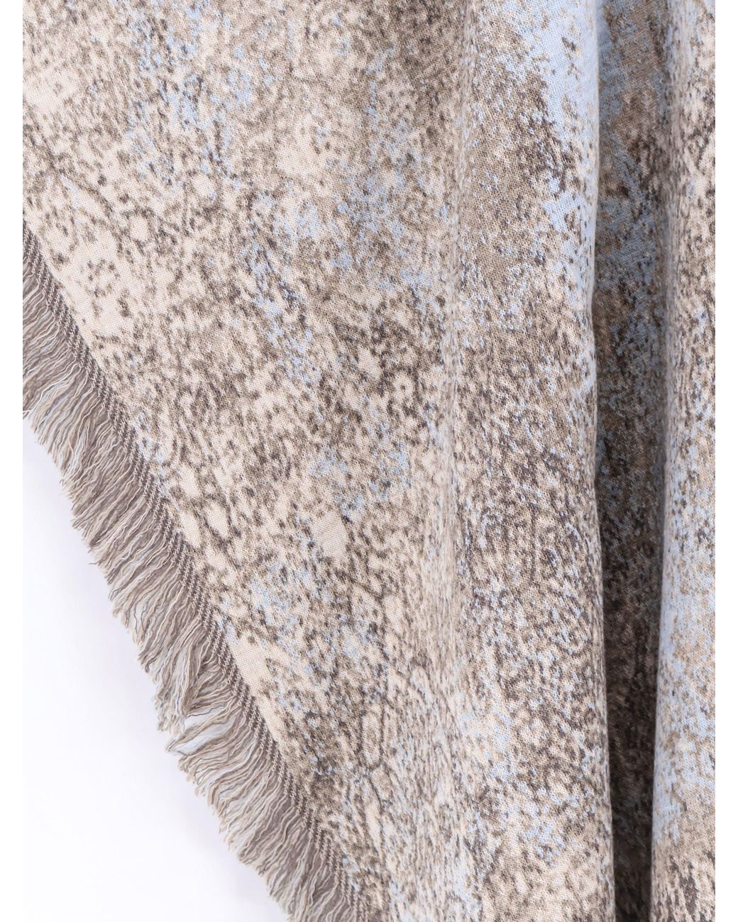 BYE Firenze White Wool Blend Cape