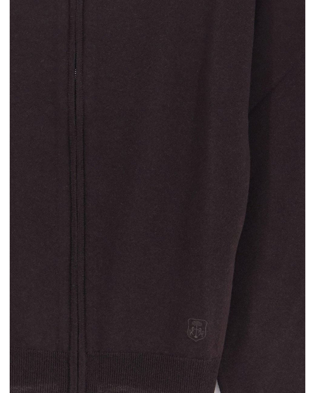 Corneliani Blue Full-Zip Wool Cardigan for men