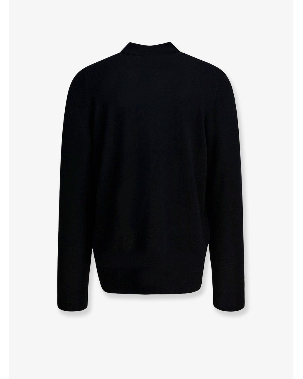 Vince Blue Merino Wool Polo Shirt Sweater for men