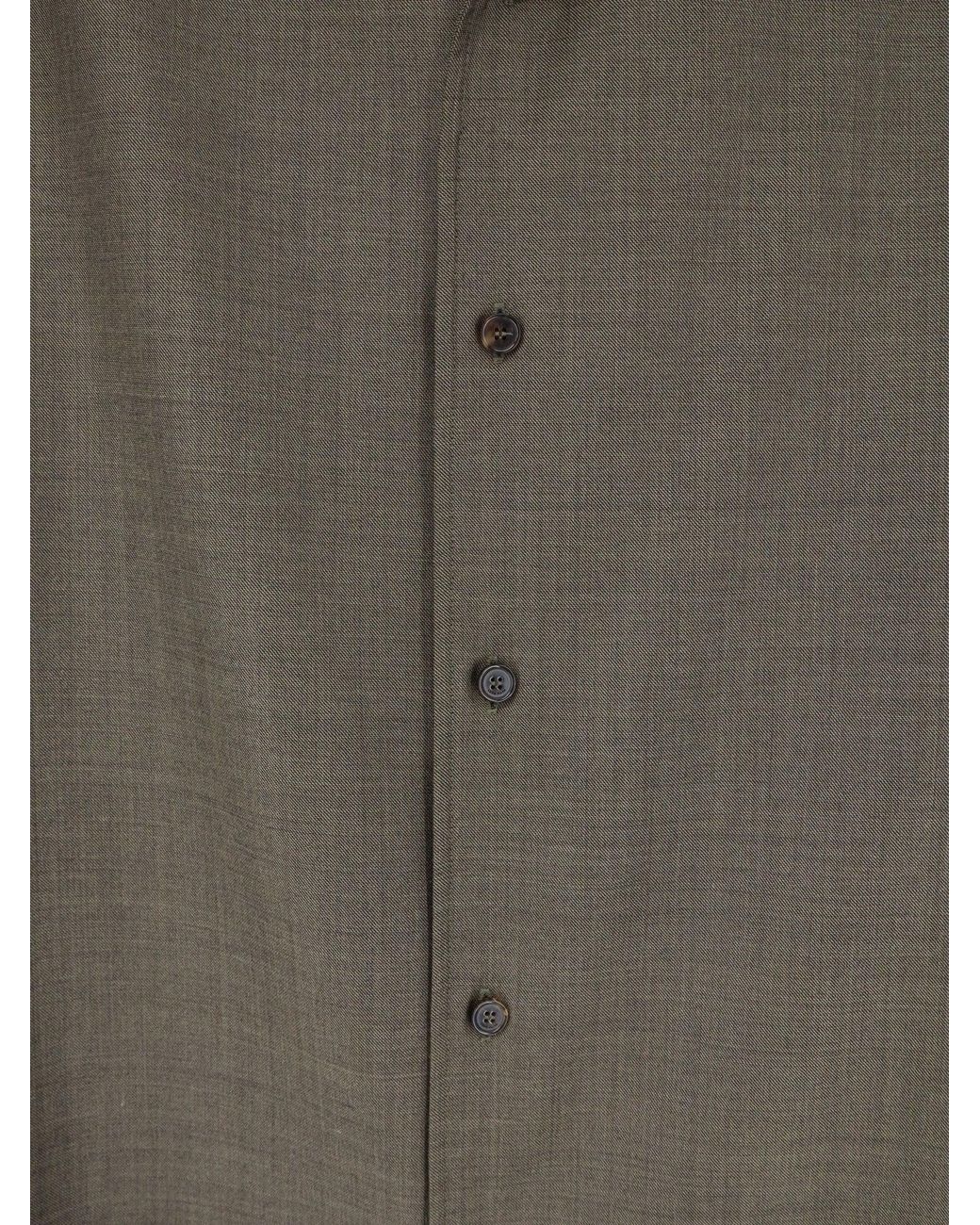 Camicia Elyse di Loro Piana in Gray