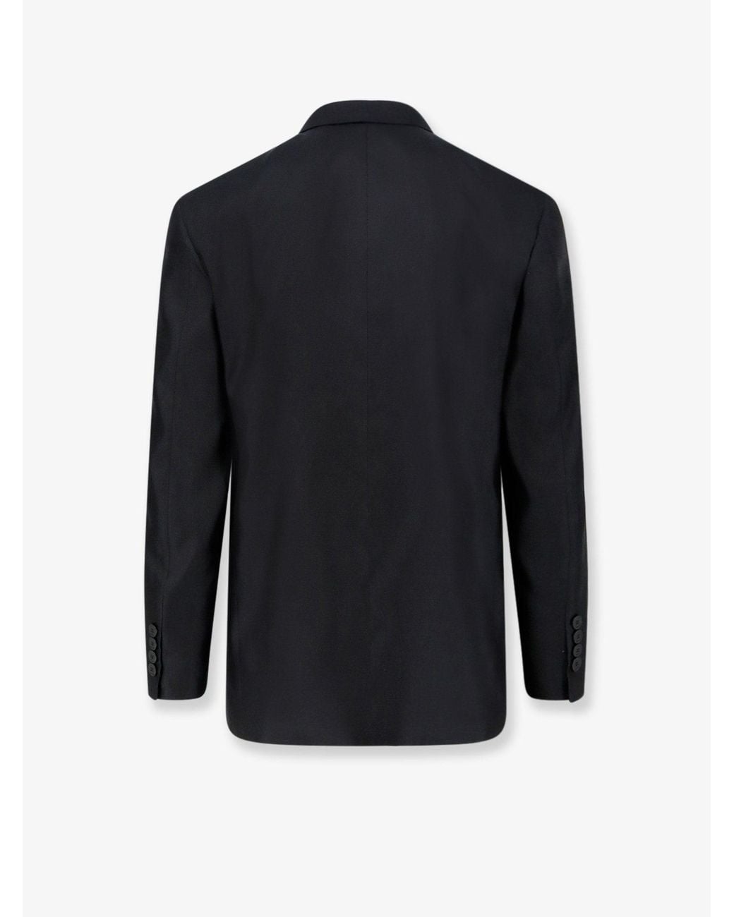 Gucci Blue Single-Breasted Silk Blazer for men