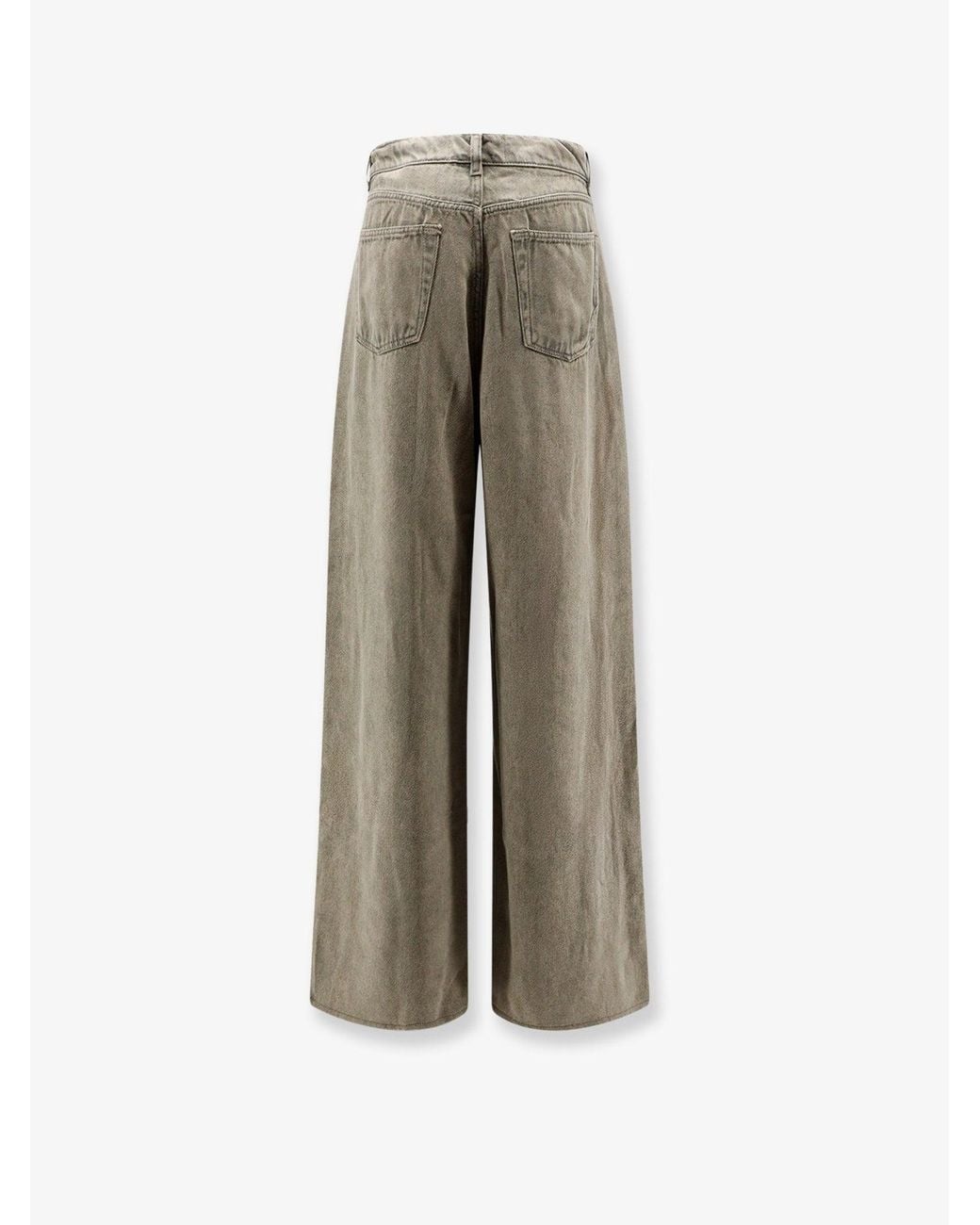 3x1 Natural Washed-Out Denim Skater Trousers