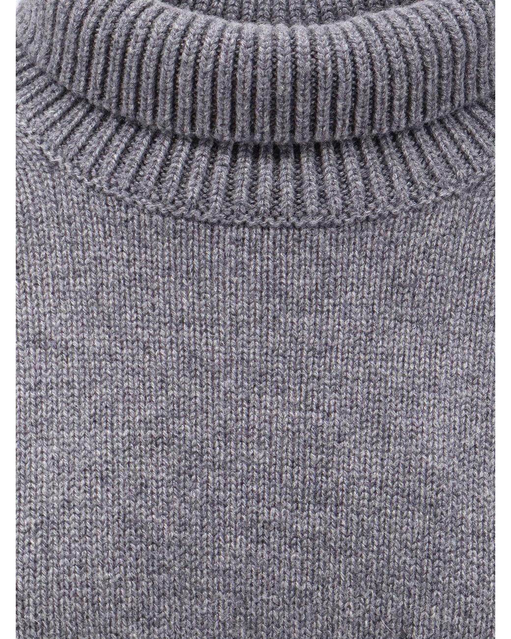 Lisa Yang Blue Heidi Cashmere Turtleneck