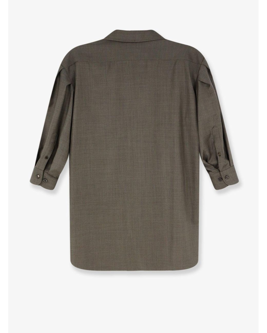 Camicia Elyse di Loro Piana in Gray