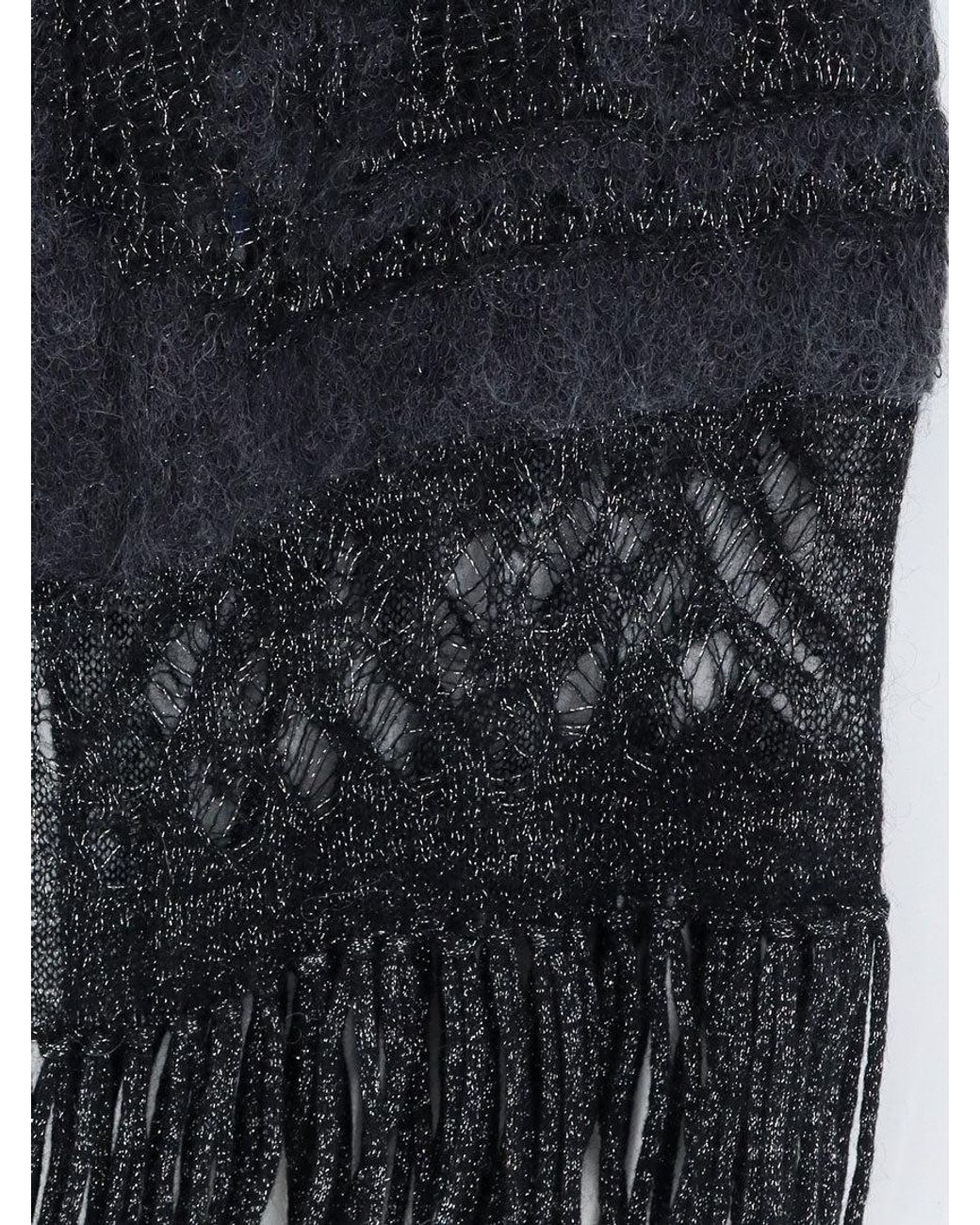 Mes Demoiselles Blue Royce Wool And Mohair Blend Cape