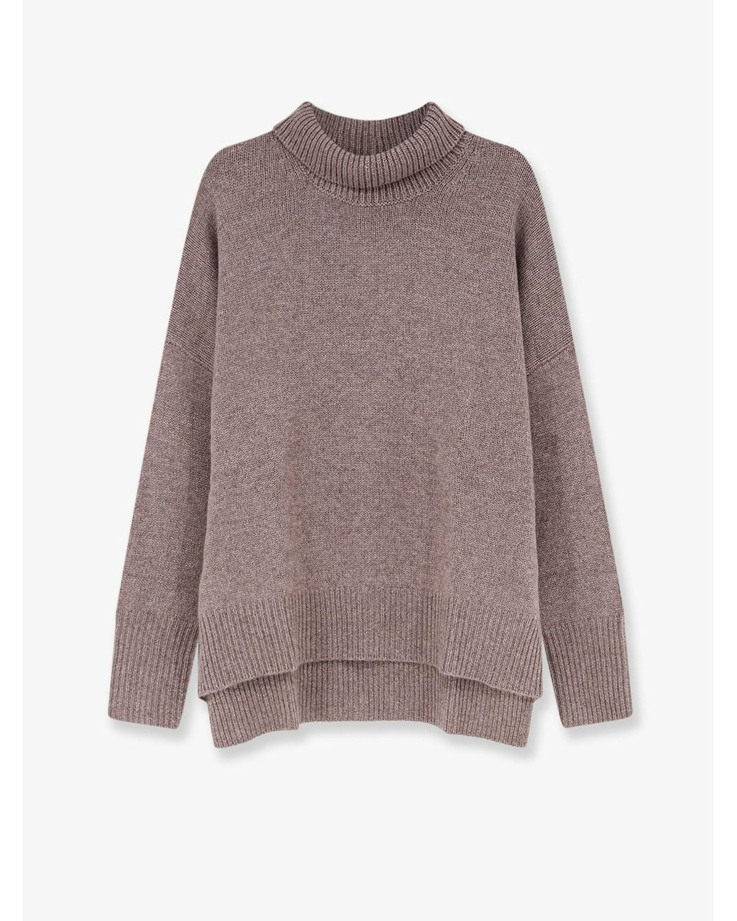 Lisa Yang Brown Heidi Cashmere Turtleneck