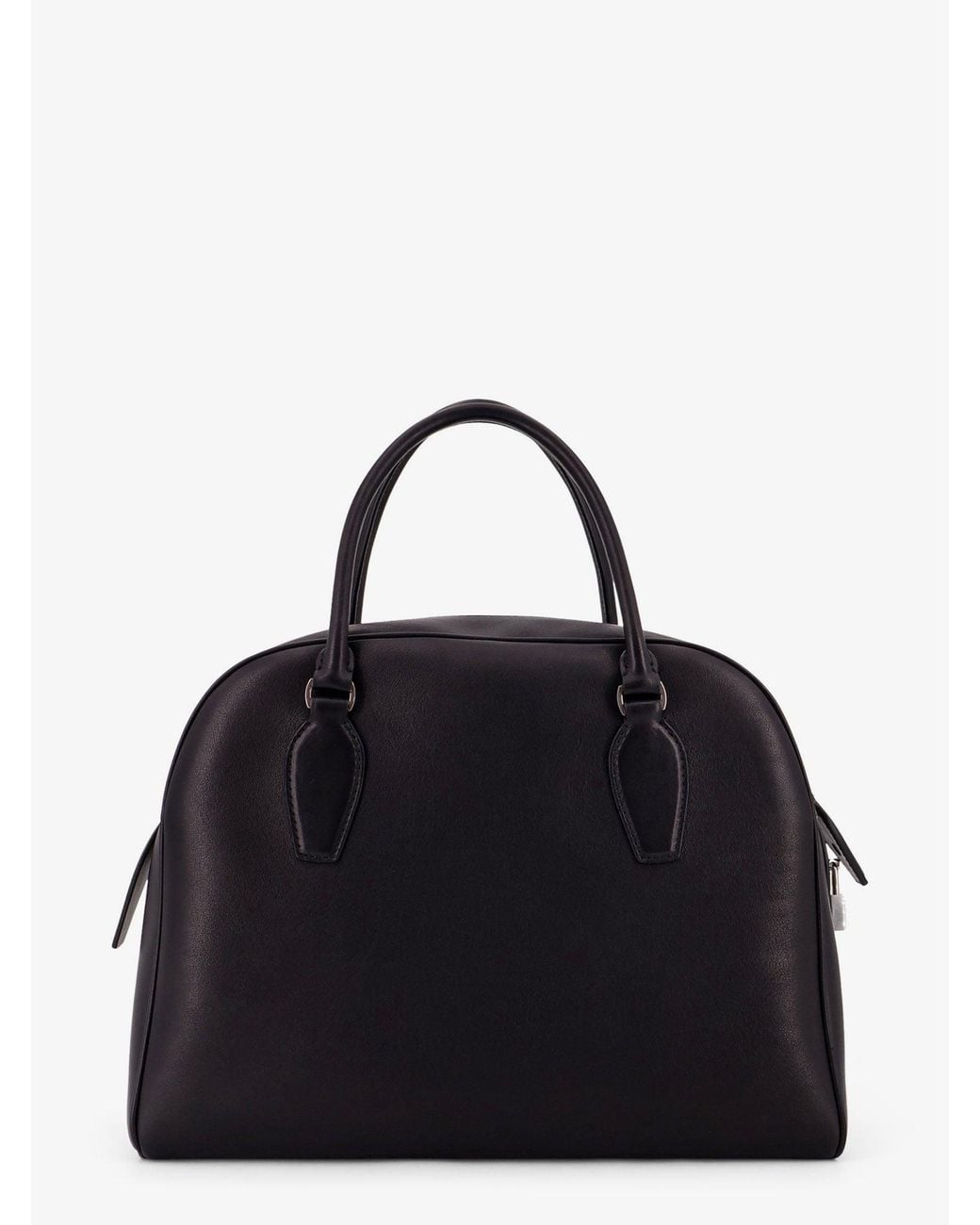 The Row Black India 12.00 Leather Handbag