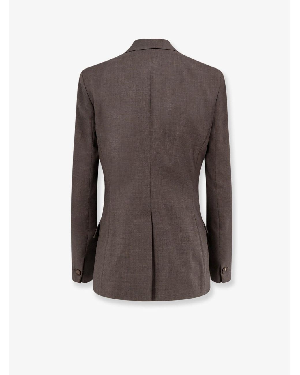 Hevò Gray Frigole Virgin Sheep's Wool Suit