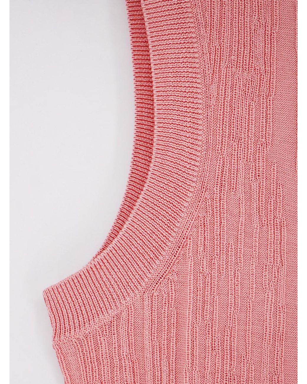 Joseph Pink Calife Silk And Cotton Tank Top
