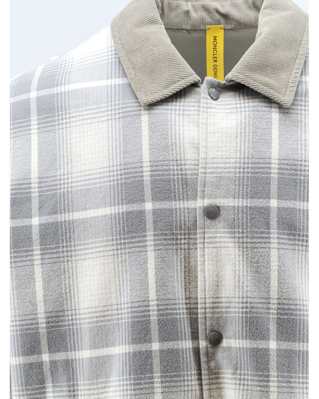Moncler Gray Ryuha Cotton Jacket for men