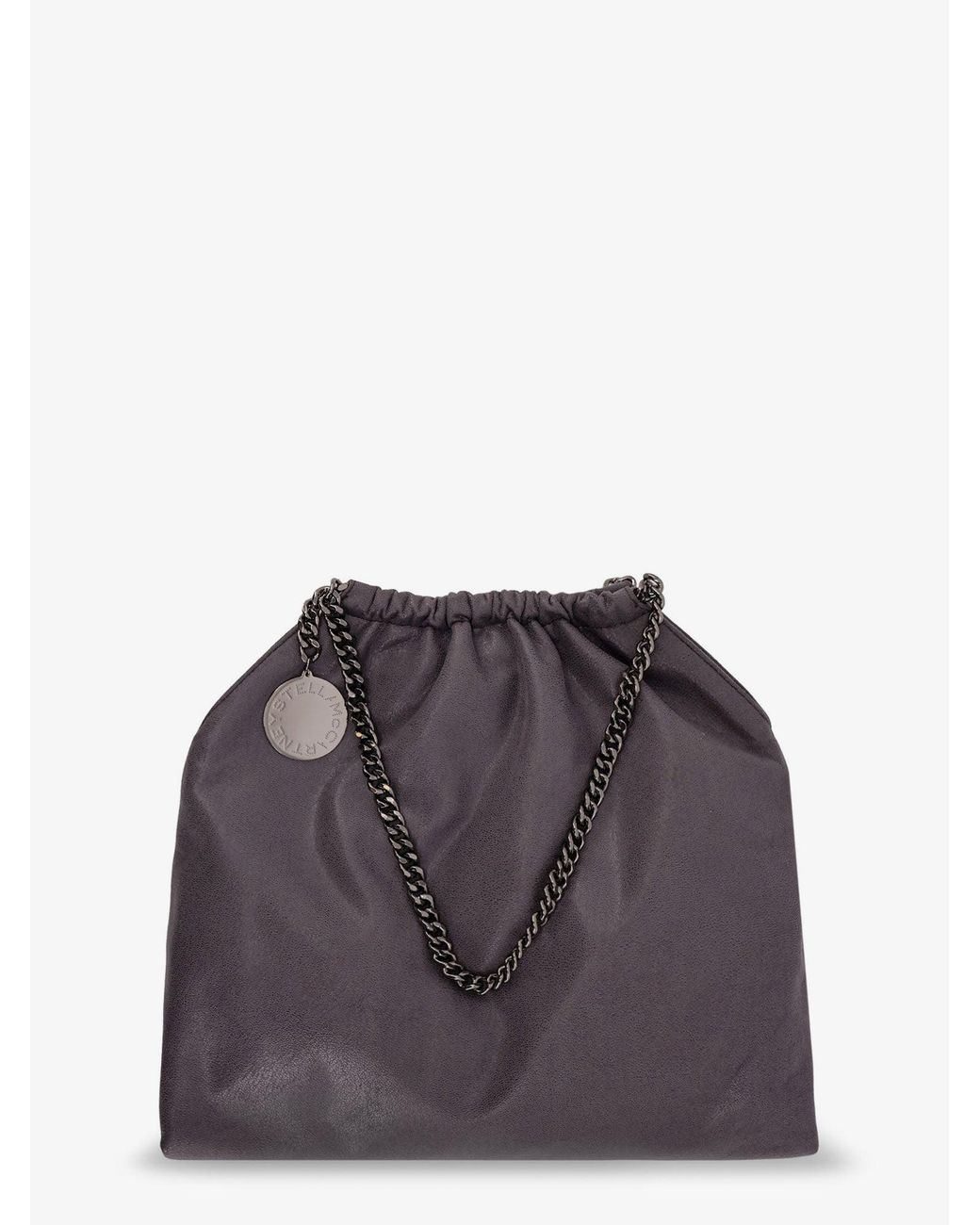 Stella McCartney Purple Falabella Shoulder Bag With Metal Drawstring