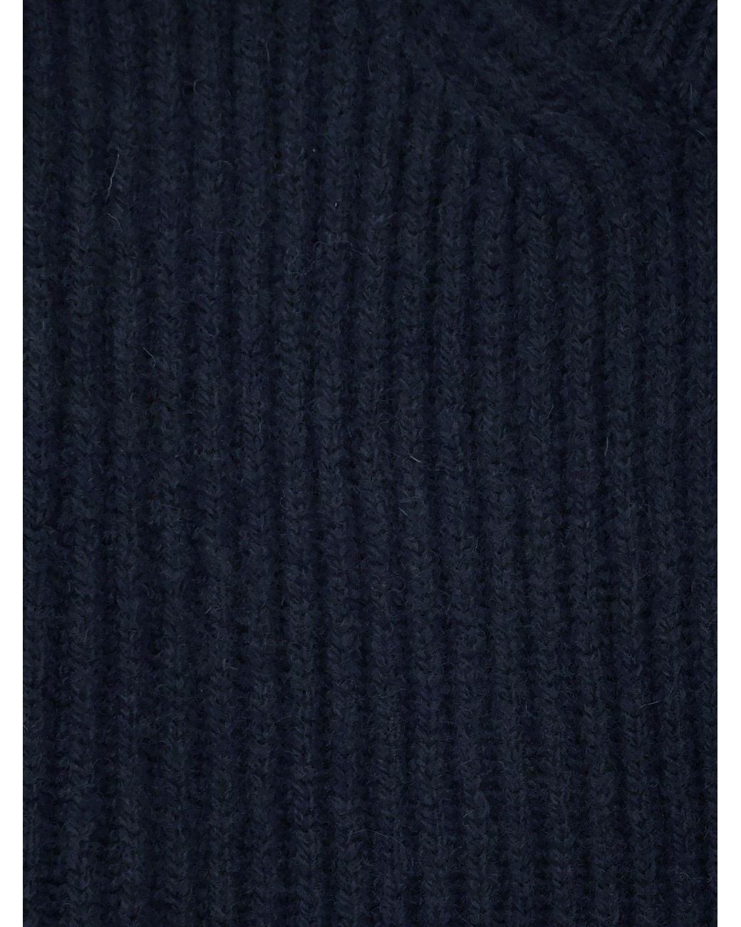 Alpha Studio Blue Virgin Wool And Cashmere Sweater for men