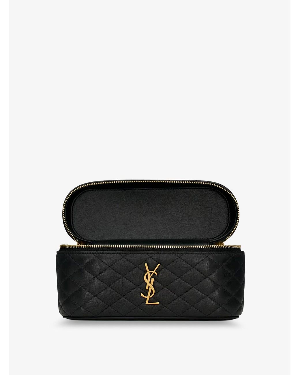 Saint Laurent White Gaby Vanity Bag