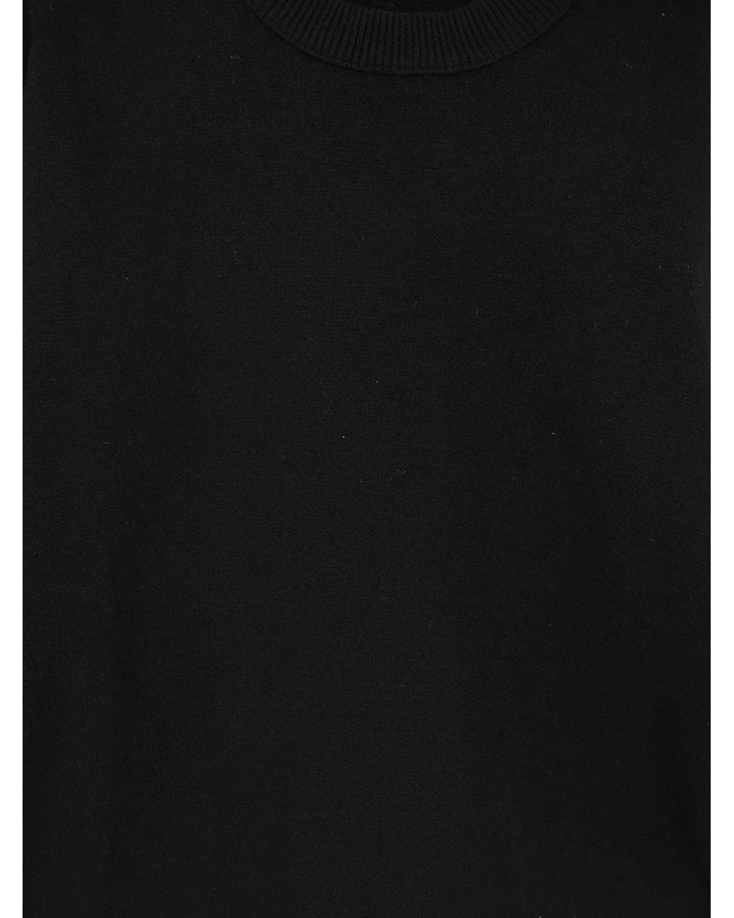 Alpha Studio Black Wool Blend Sweater for men