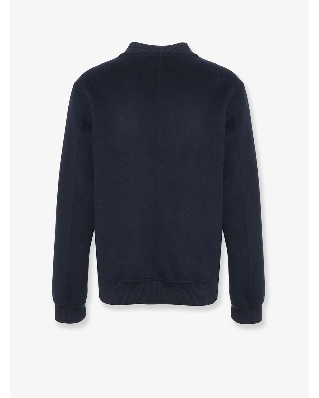 Amaranto Blue Wool And Cashmere Blend Jacket for men