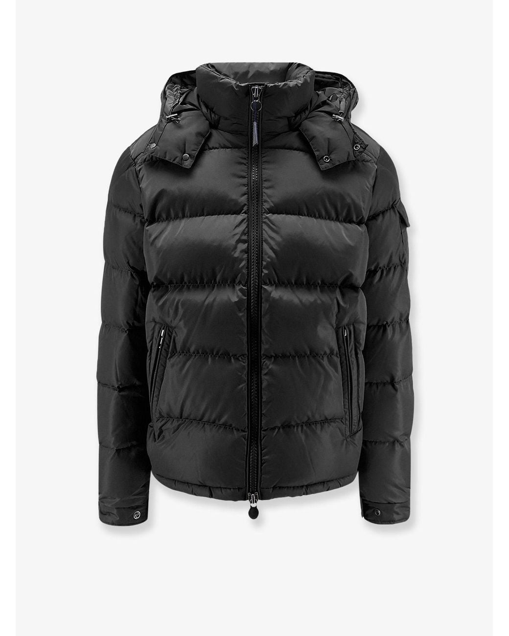 Moncler Black Maya Recycled Material Down Jacket for men