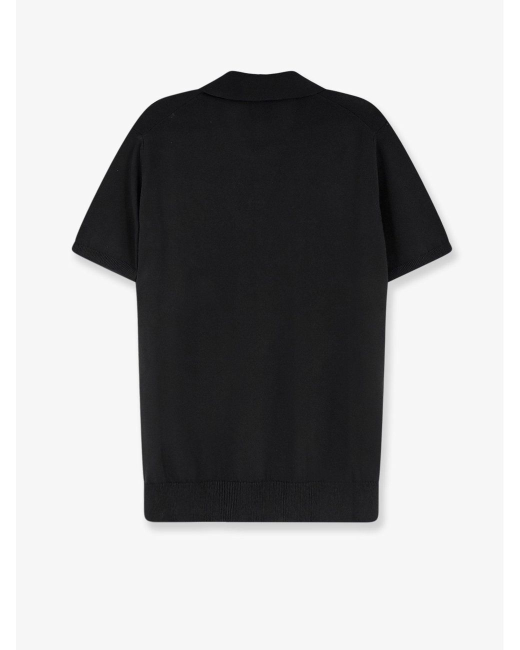Polo di Alpha Studio in Black da Uomo