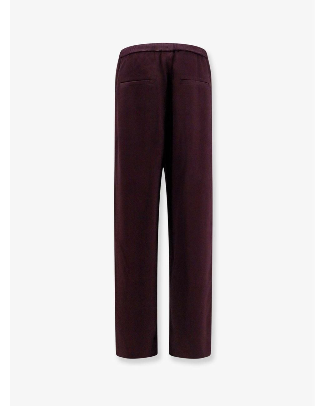 Vince Purple Satin Trousers