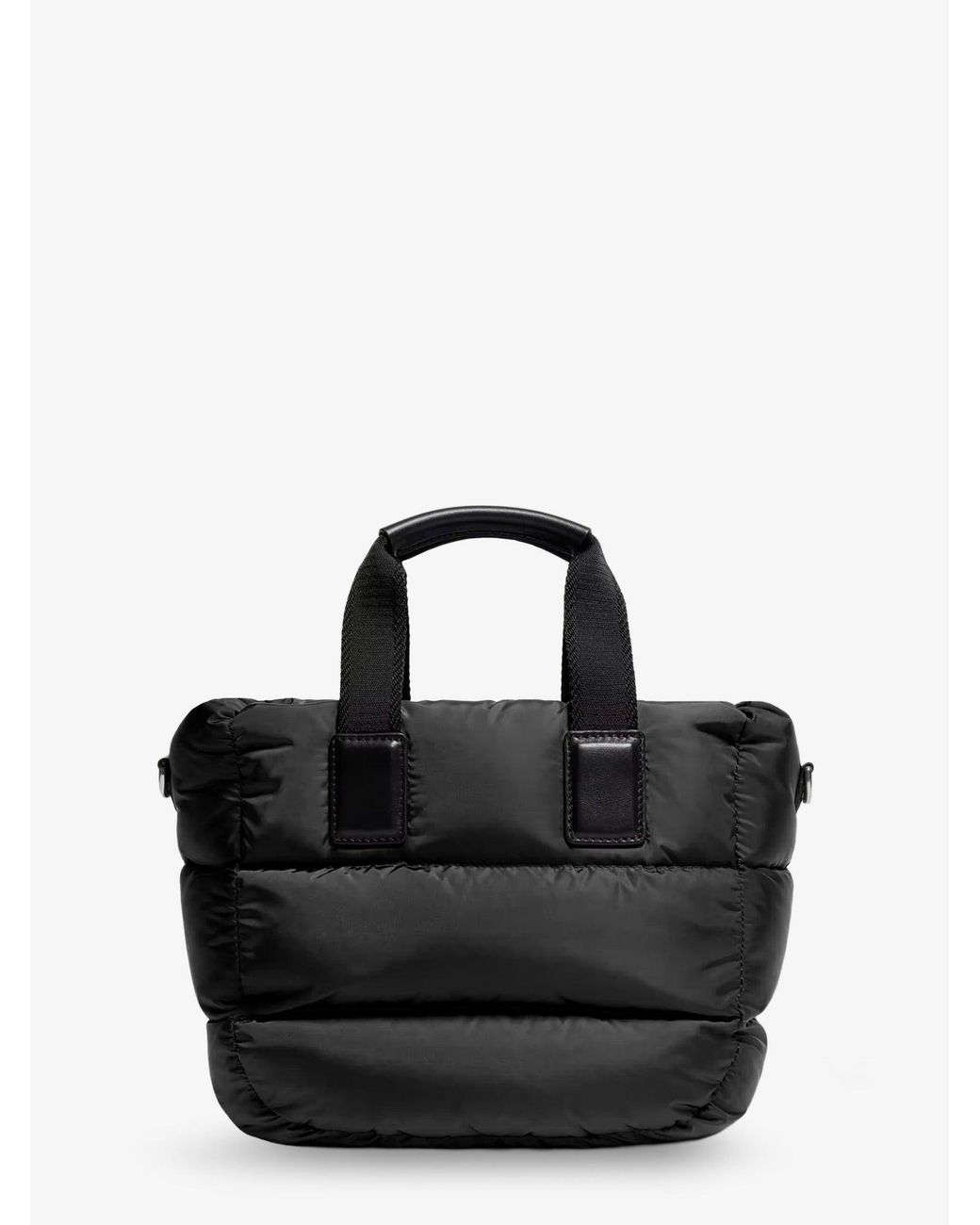 Moncler Black Mini Caradoc Nylon Handbag