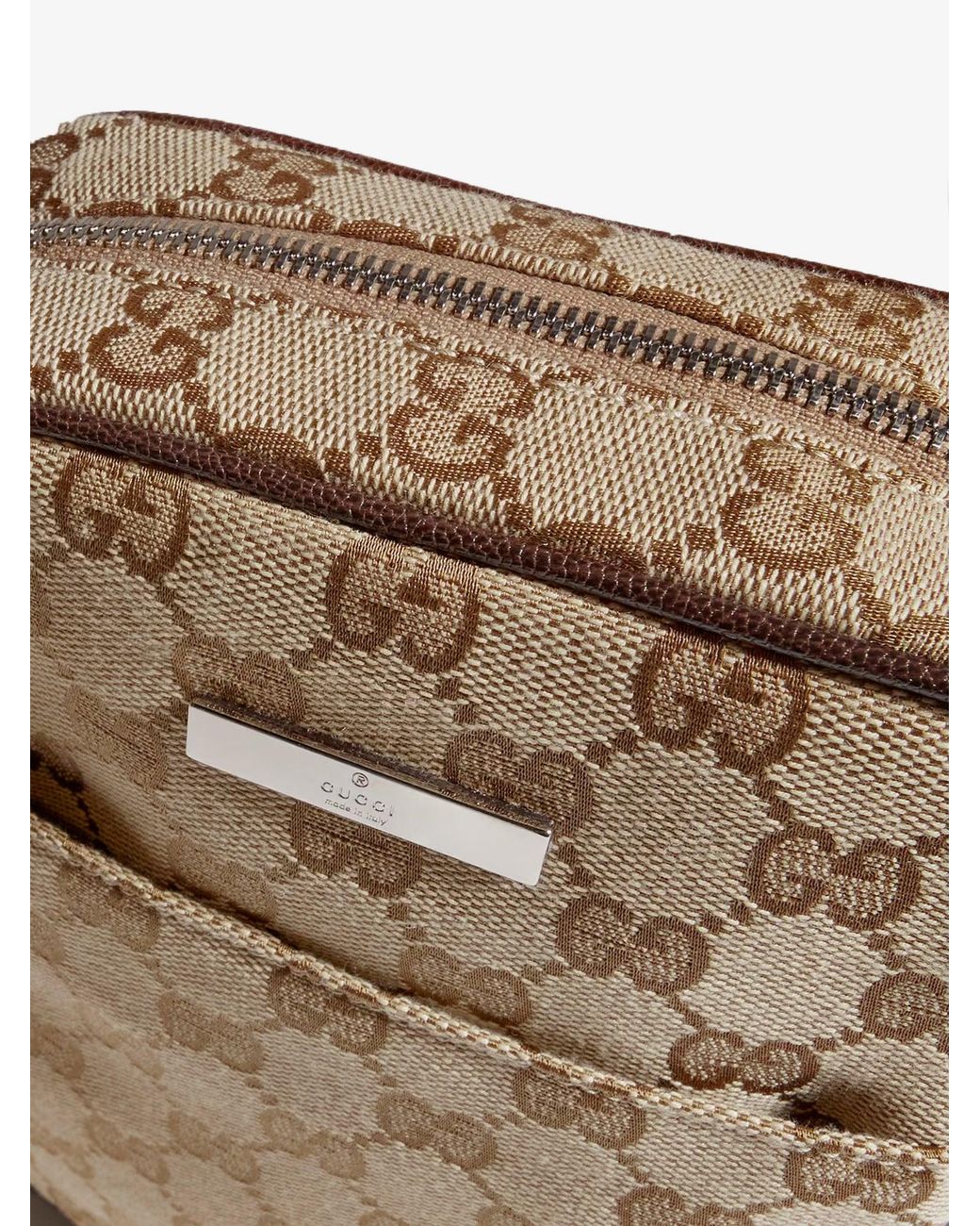 Borsa A Tracolla Tag di Gucci in Natural da Uomo